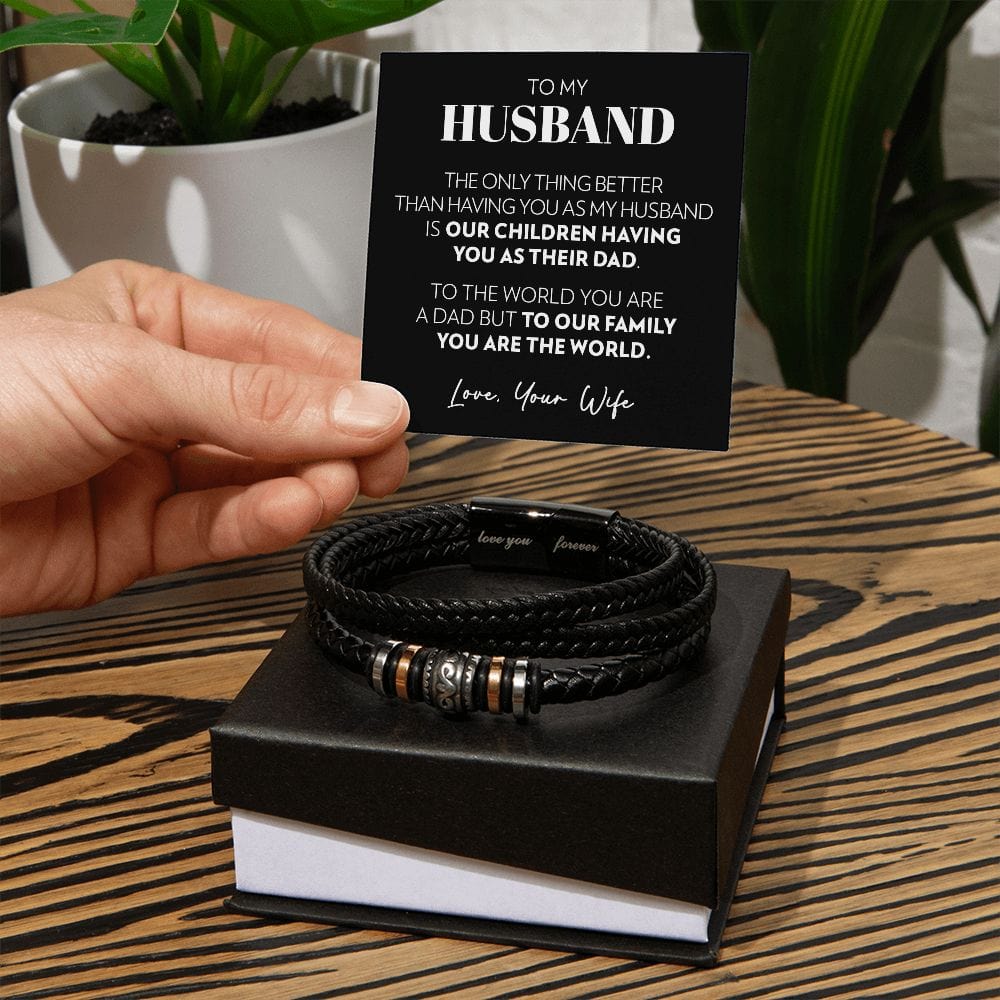 Husband - Only Thing Better - Men's Bracelet