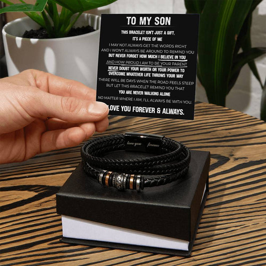 To Son - Believe In You - Men's Bracelet