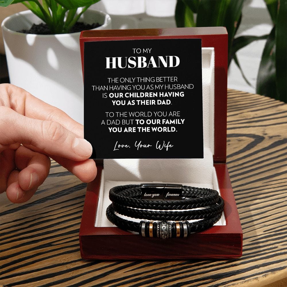 Husband - Only Thing Better - Men's Bracelet