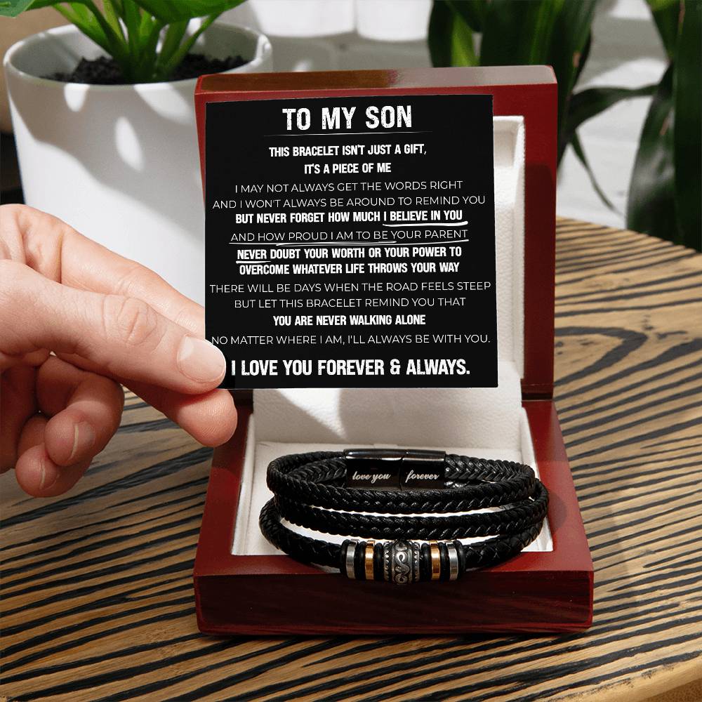 To Son - Believe In You - Men's Bracelet
