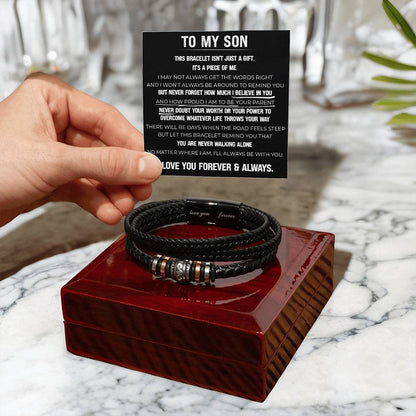 To Son - Believe In You - Men's Bracelet