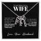 To Wife  (From Husband)  - Only Thing Better - Custom Vertical Name Necklace