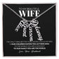 Wife - Only Thing Better - Custom Vertical Name Necklace