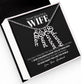 Wife - Only Thing Better - Custom Vertical Name Necklace