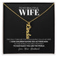 Wife - Only Thing Better - Custom Vertical Name Necklace