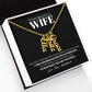 Wife - Only Thing Better - Custom Vertical Name Necklace