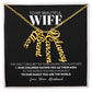 Wife - Only Thing Better - Custom Vertical Name Necklace
