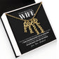 Wife - Only Thing Better - Custom Vertical Name Necklace