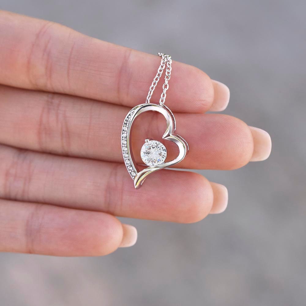 To My Daughter (From Mom) - This Old Mama Bear - Forever Love Necklace and Free Gift