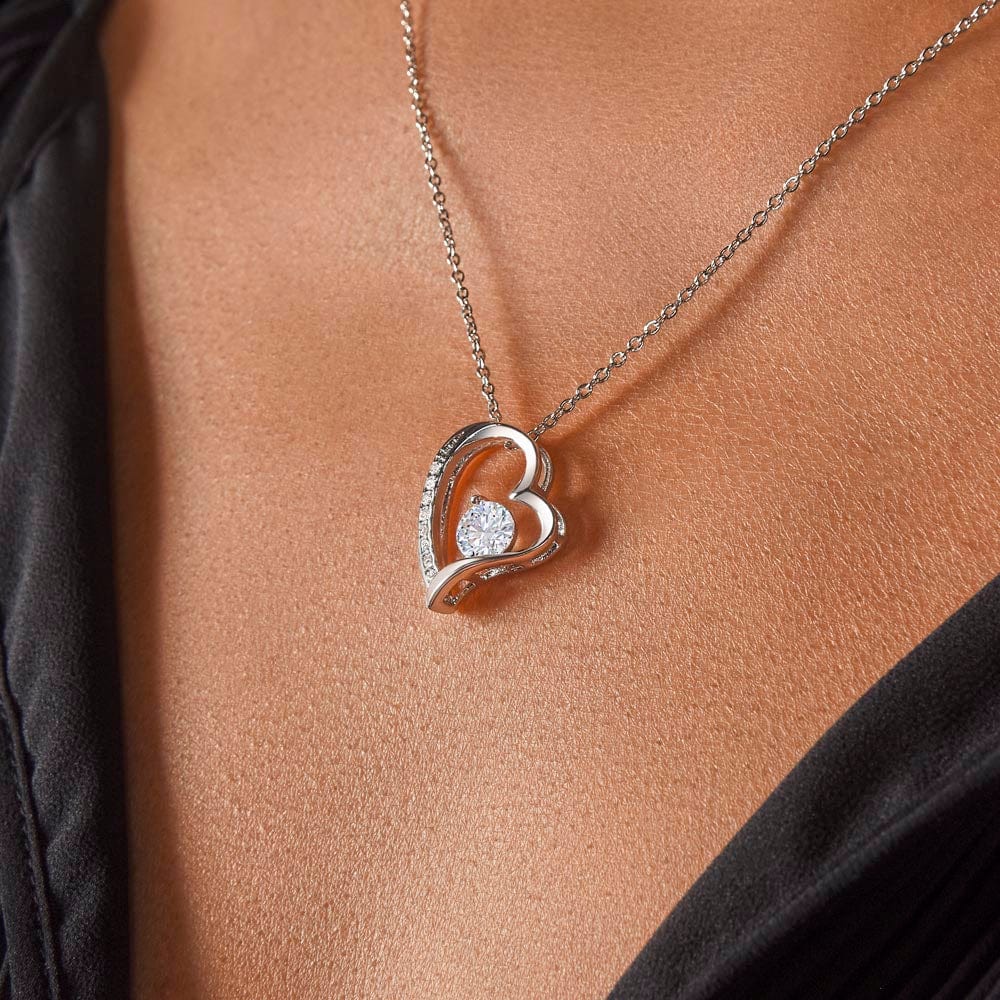 To My Wife - How Happy You Make Me - Forever Love Necklace