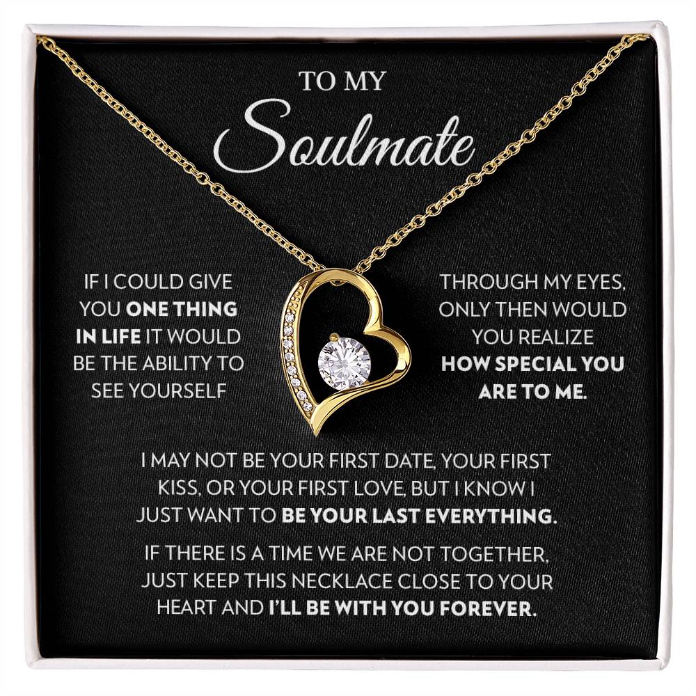 Soulmate - With You Forever - Forever Love Necklace