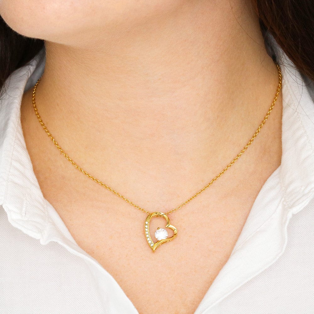 To My Daughter (From Dad) - Biggest Fan - Forever Love Necklace
