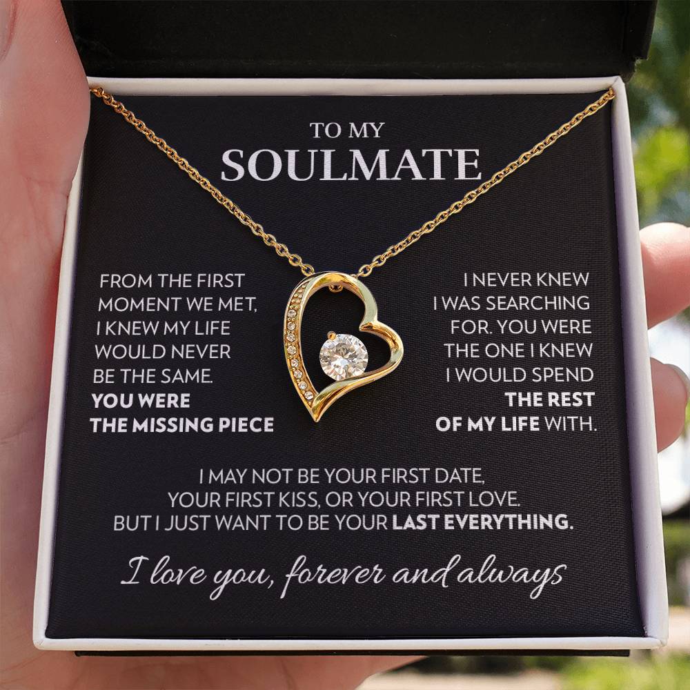 To Soulmate - The Moment We Met - Forever Love Necklace