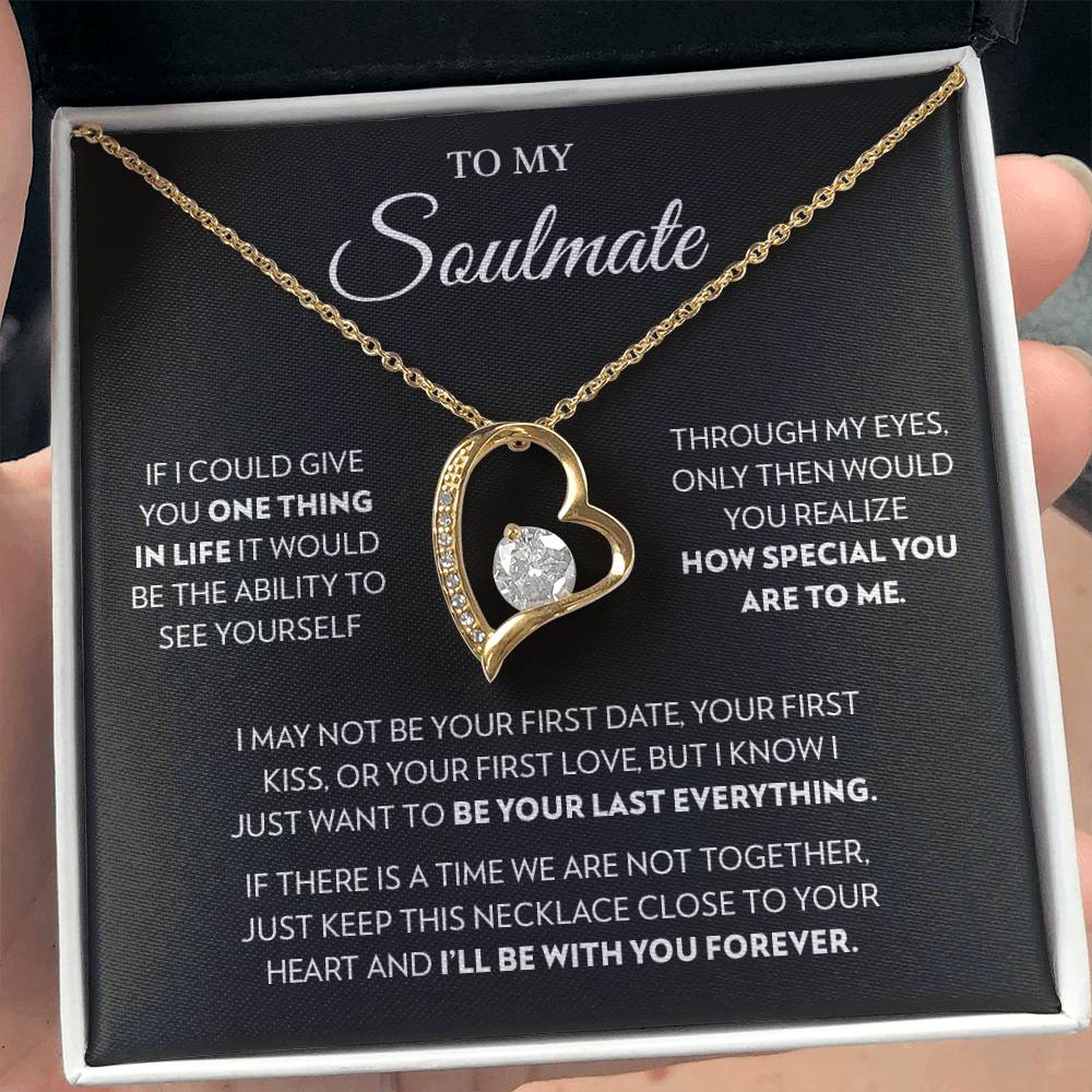 Soulmate - With You Forever - Forever Love Necklace