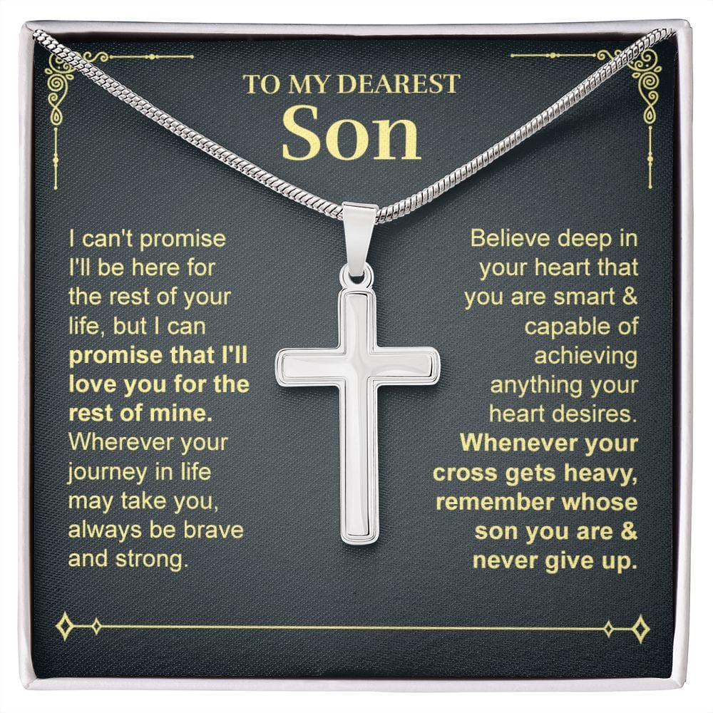 Son - Believe - Cross Necklace