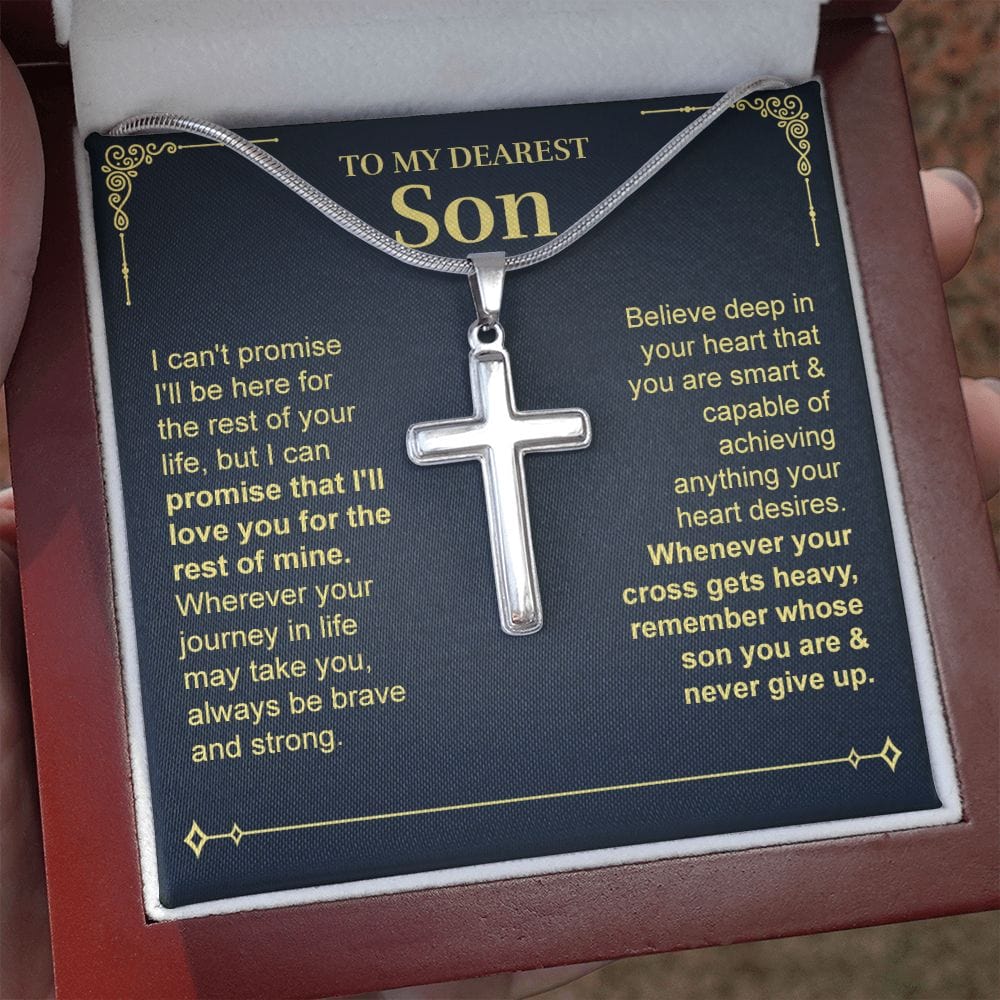 Son - Believe - Cross Necklace