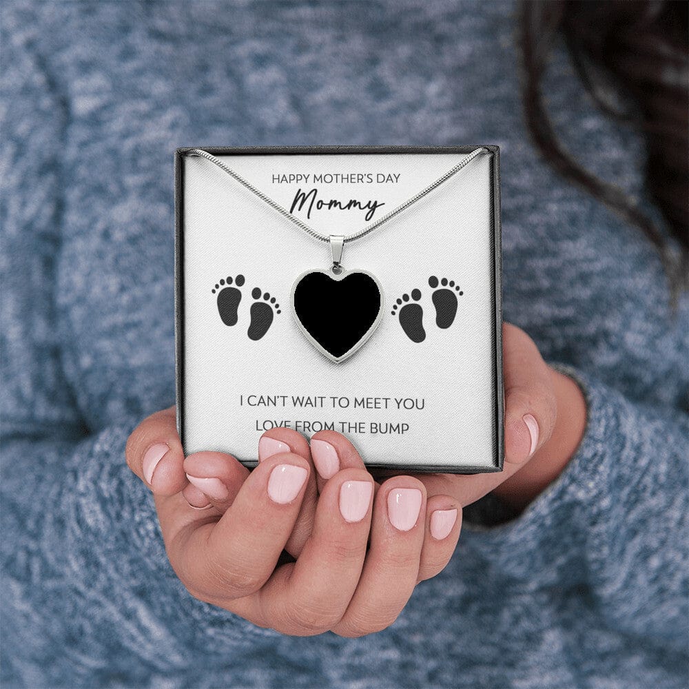 Mother's Day Tiny Toes - Necklace with Ultrasound Photo