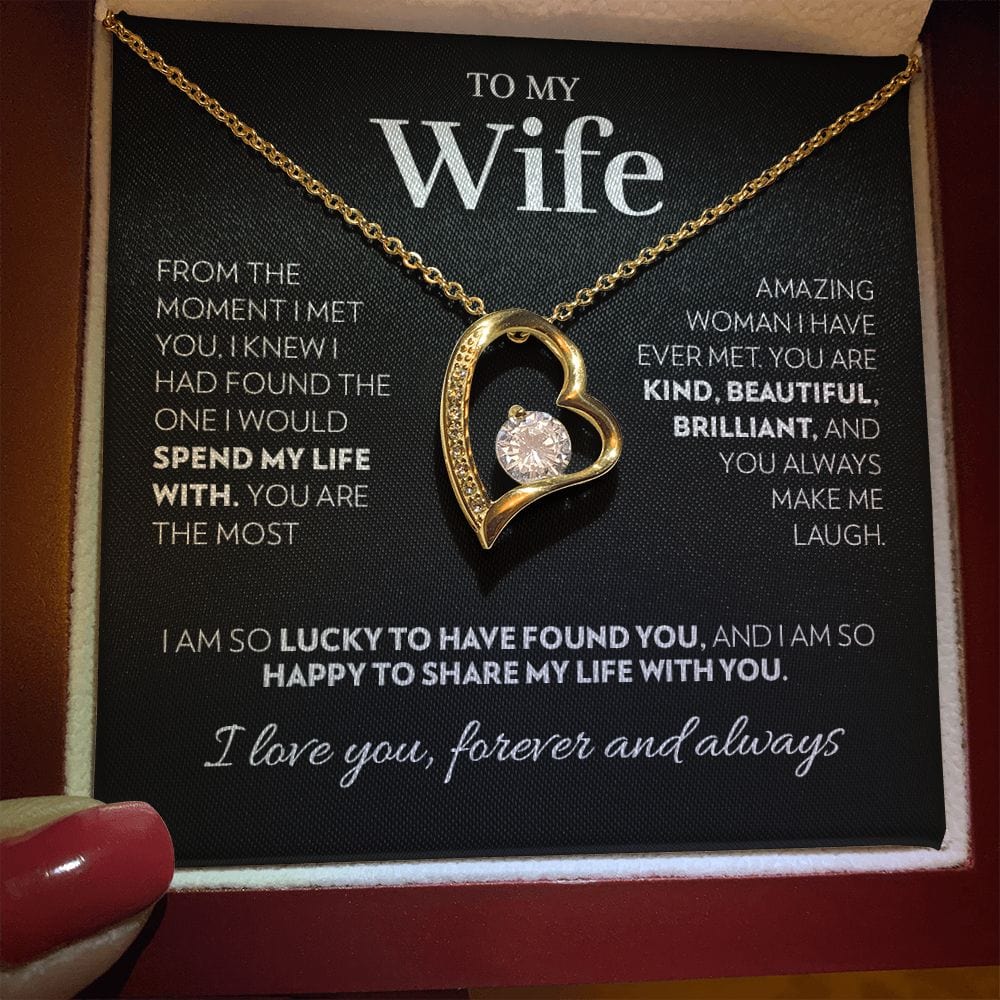 Wife - From The Moment - Forever Love Necklace