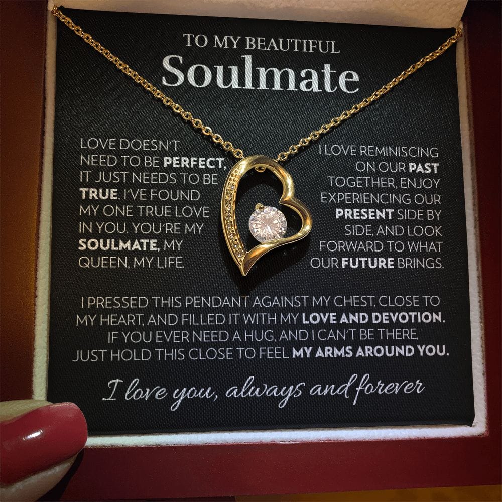 Soulmate - My One True Love - Forever Love Necklace