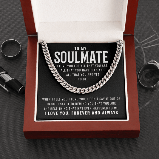 Soulmate - Best Thing - Cuban Link Chain Necklace