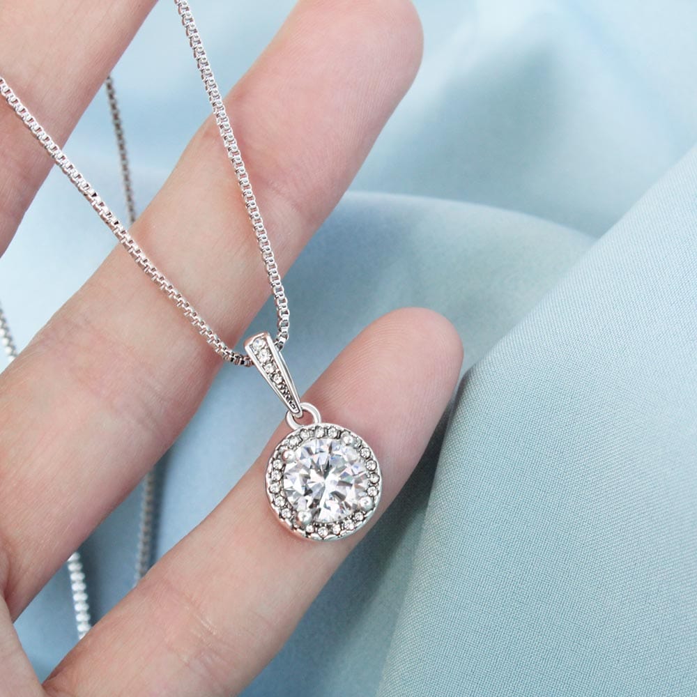 Mom (From Son) - Forever Grateful - Eternal Hope Necklace