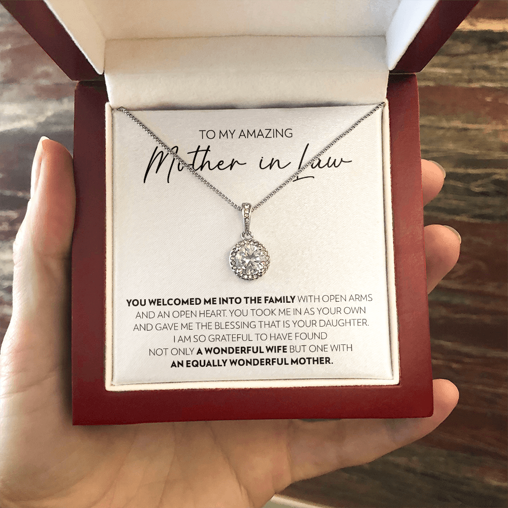 Mother-In-Law (From Son-In-Law)- Wonderful Mother - Eternal Hope Necklace