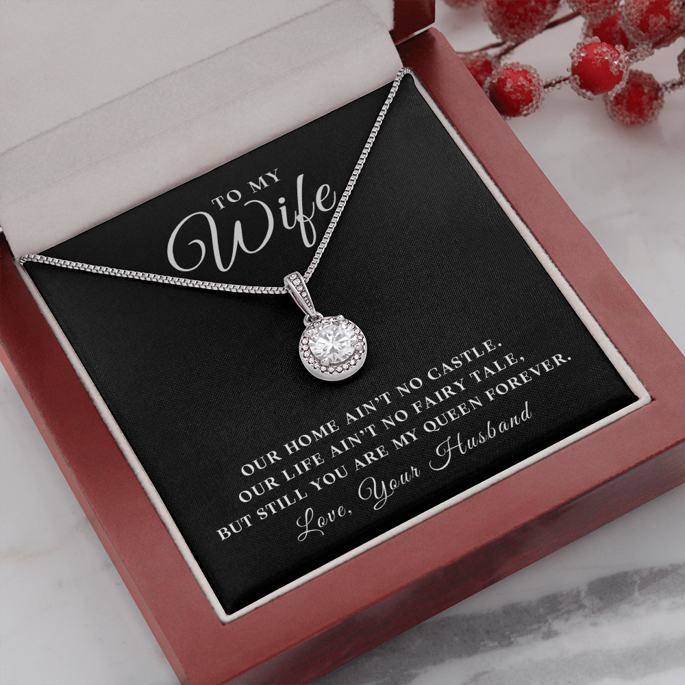 Wife - My Queen - Eternal Hope Necklace