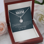 Mom (From Son) - Grateful - Eternal Hope Necklace