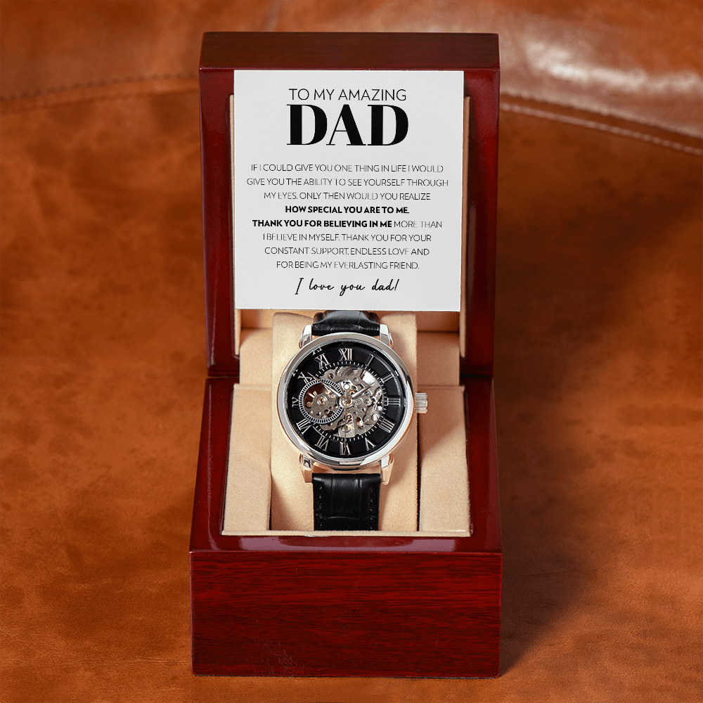 Dad - One Thing - Openwork Watch
