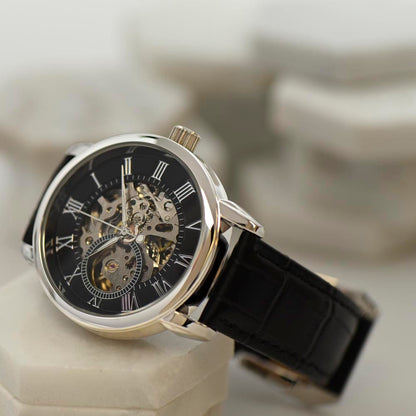 Dad - Little Girl - Openwork Watch