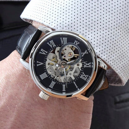 Dad - Little Girl - Openwork Watch