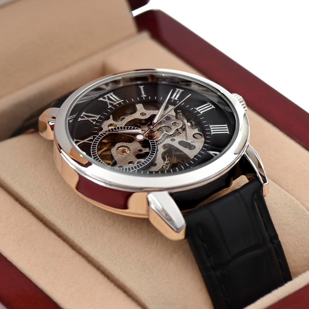 Dad - My Whole Life - Openwork Watch