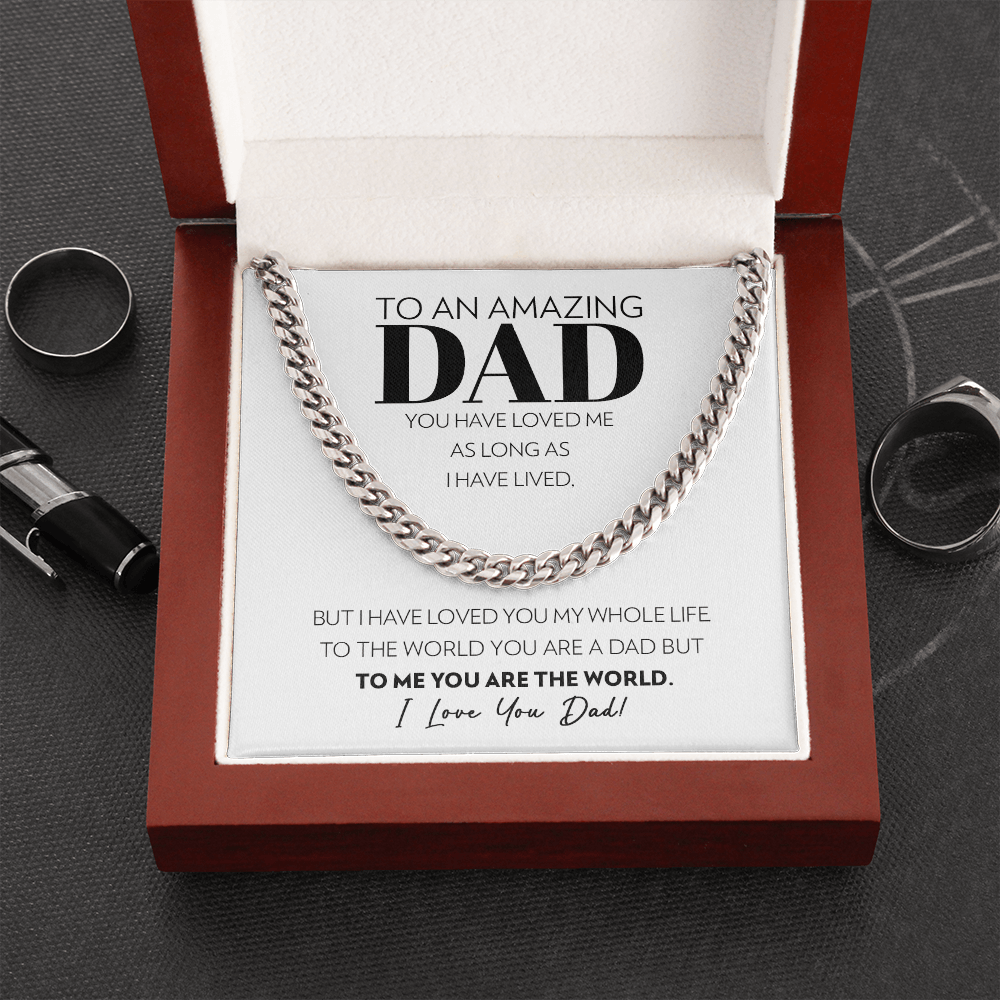 Dad - Whole Life - Cuban Link Chain