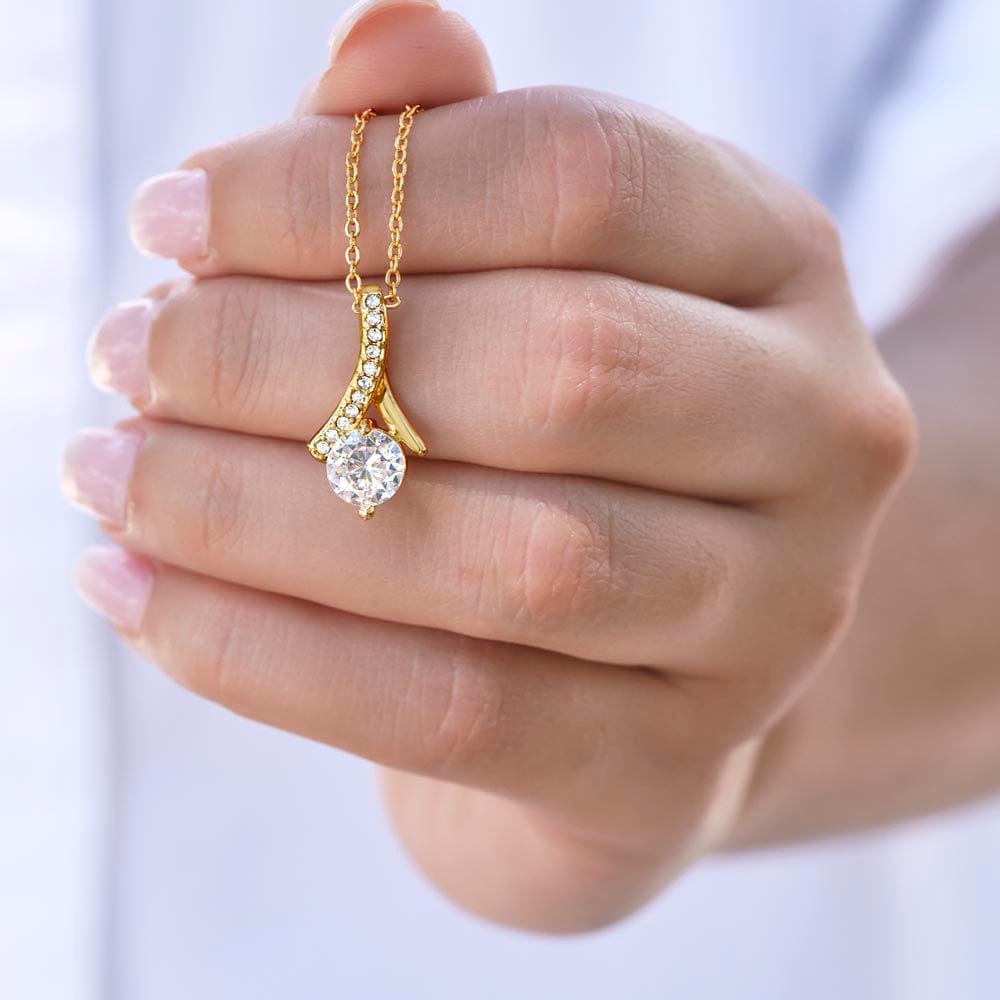 To My Bonus Daughter - Gift of You - Alluring Beauty Necklace