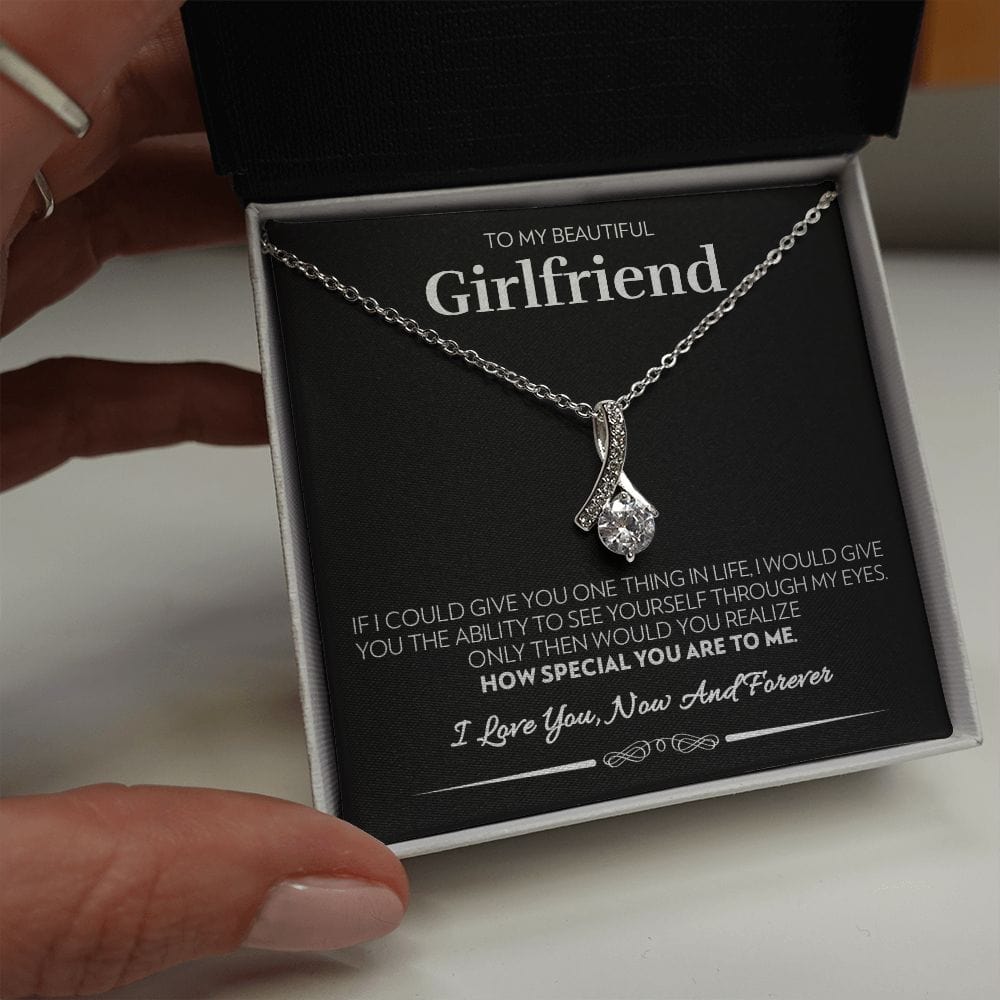 To My Girlfriend - Through My Eyes (Modern) - Alluring Beauty Necklace