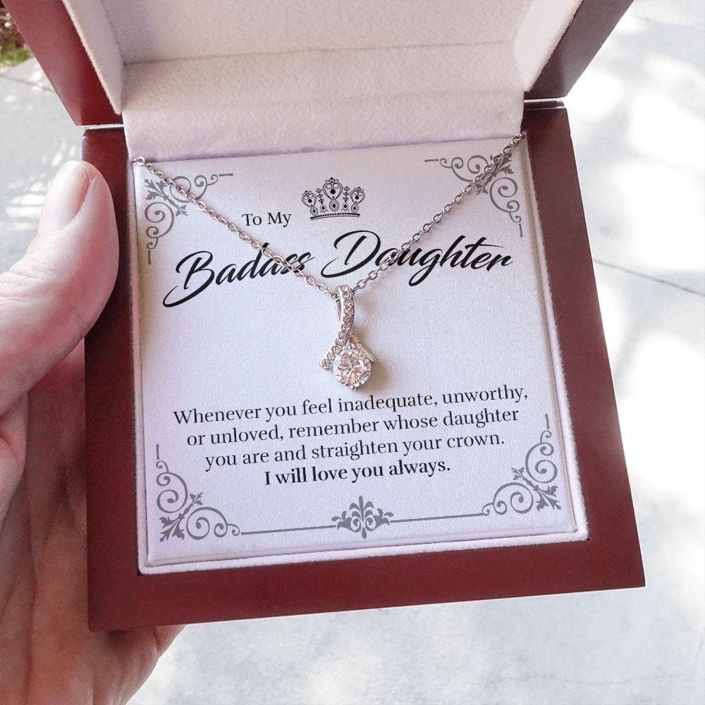 Daughter - Straighten Your Crown - Alluring Beauty Necklace