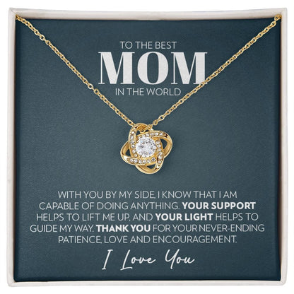 Mom - Support - Love Knot Necklace