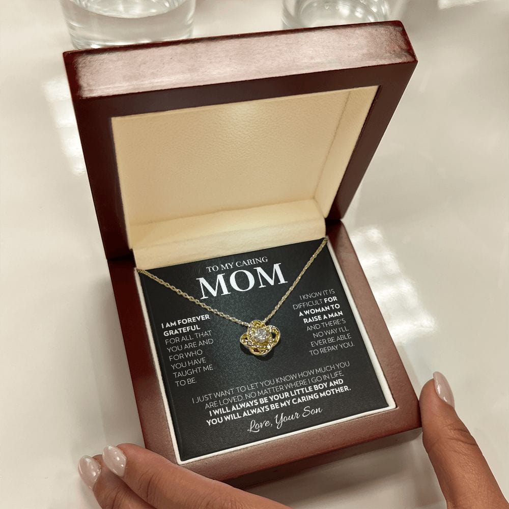 Mom (from Son) - Always - Love Knot Necklace