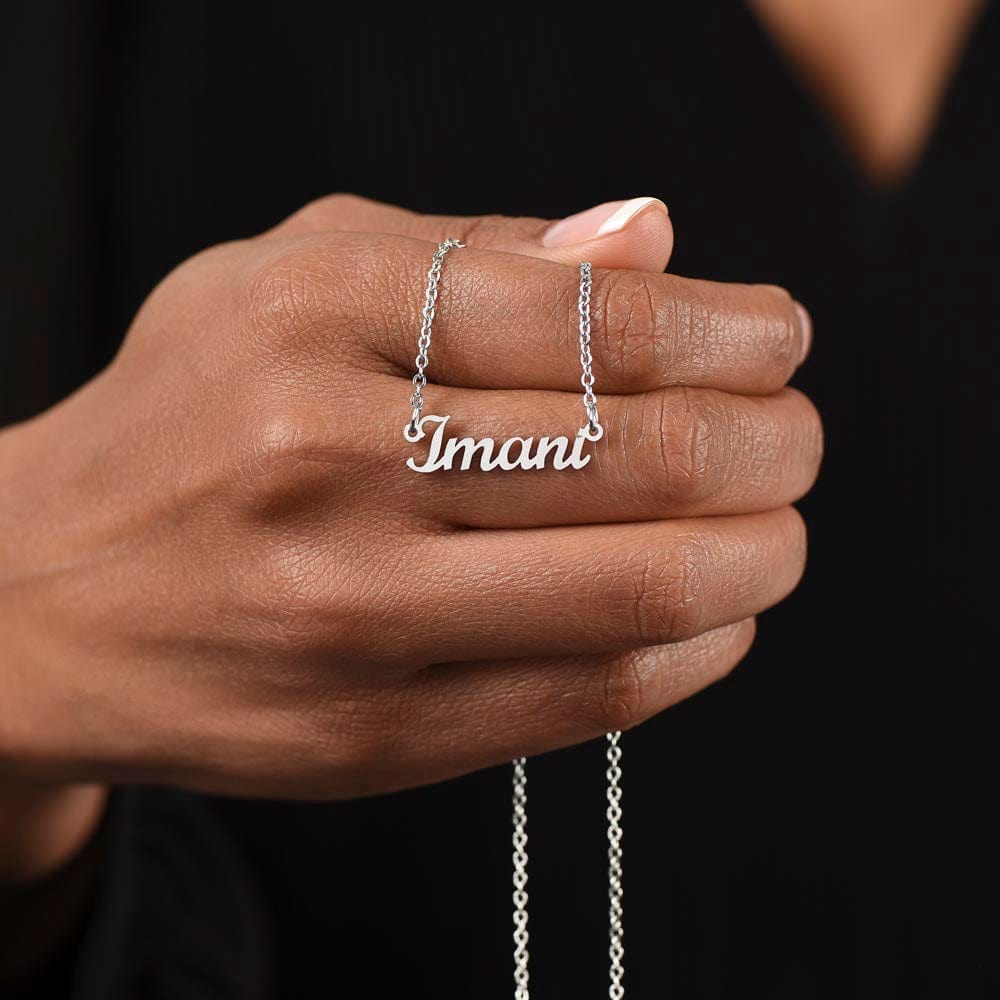 To My Daughter (From Dad)  - Keep Moving Forward - Custom Name Necklace