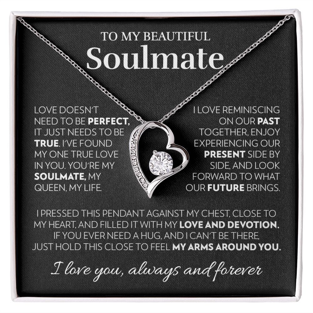 Soulmate - My One True Love - Forever Love Necklace