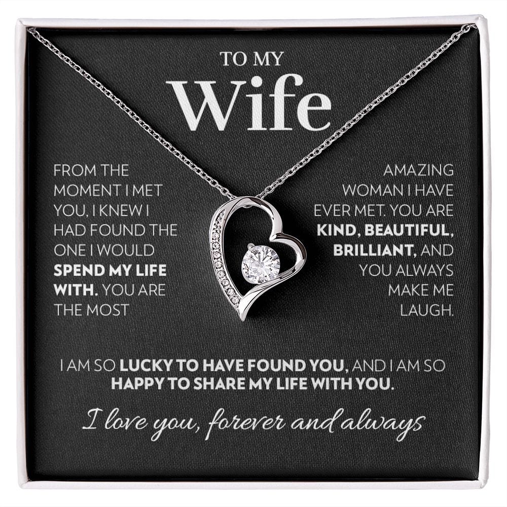 Wife - From The Moment - Forever Love Necklace