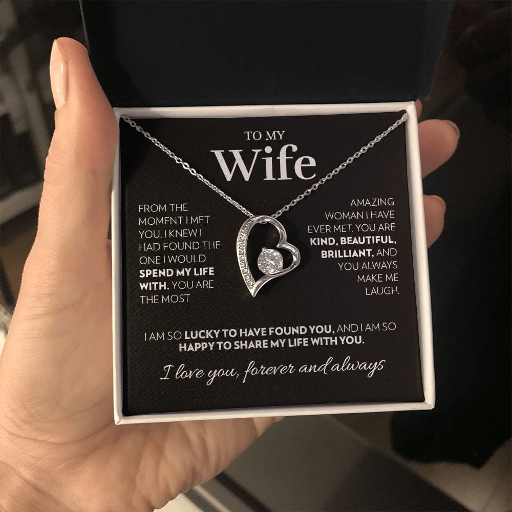 Wife - From The Moment - Forever Love Necklace