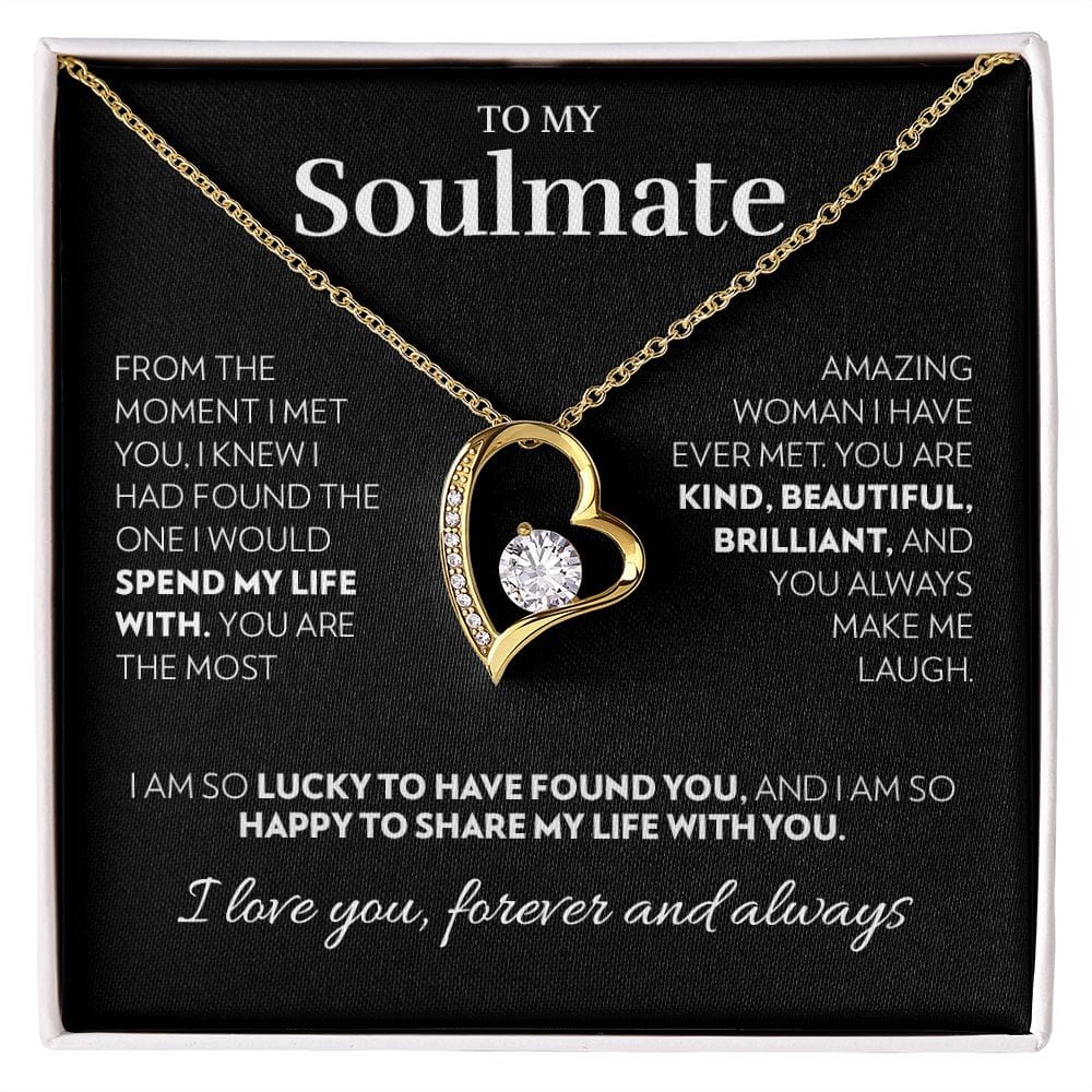 Soulmate - From The Moment - Forever Love Necklace