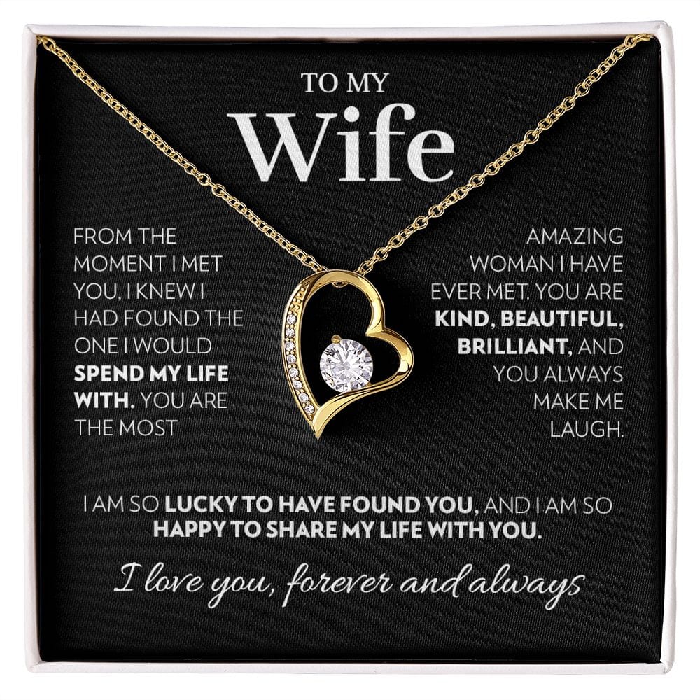 Wife - From The Moment - Forever Love Necklace