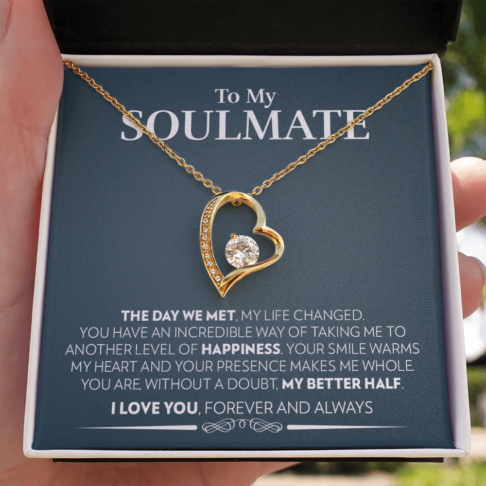 Soulmate - The Day We Met - Forever Love Necklace