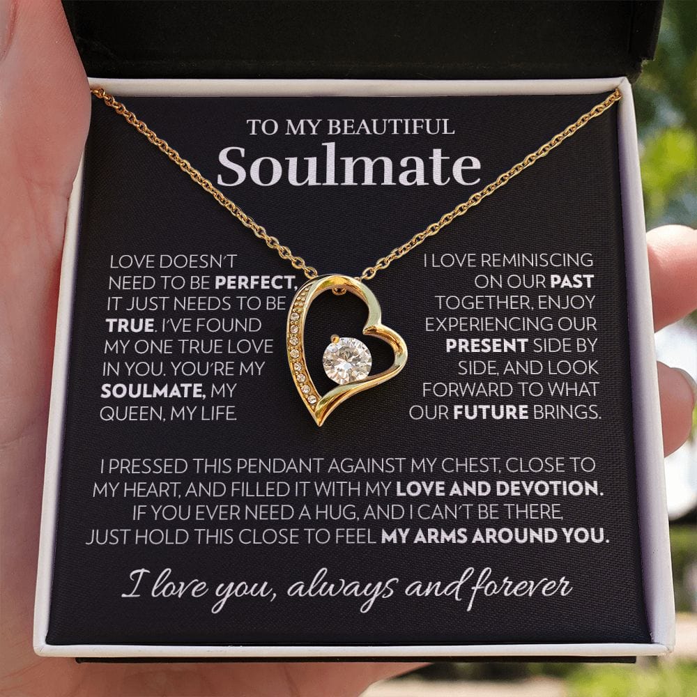 Soulmate - My One True Love - Forever Love Necklace