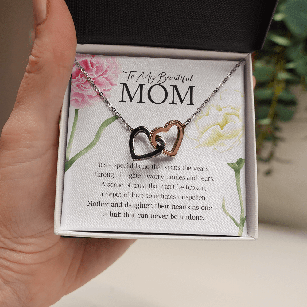 Mom (From Daughter) - Hearts As One - Eternal Hope Necklace