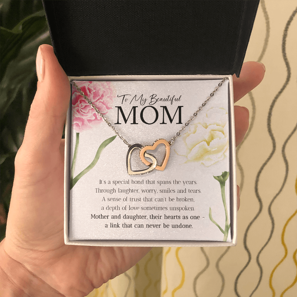 Mom (From Daughter) - Hearts As One - Eternal Hope Necklace