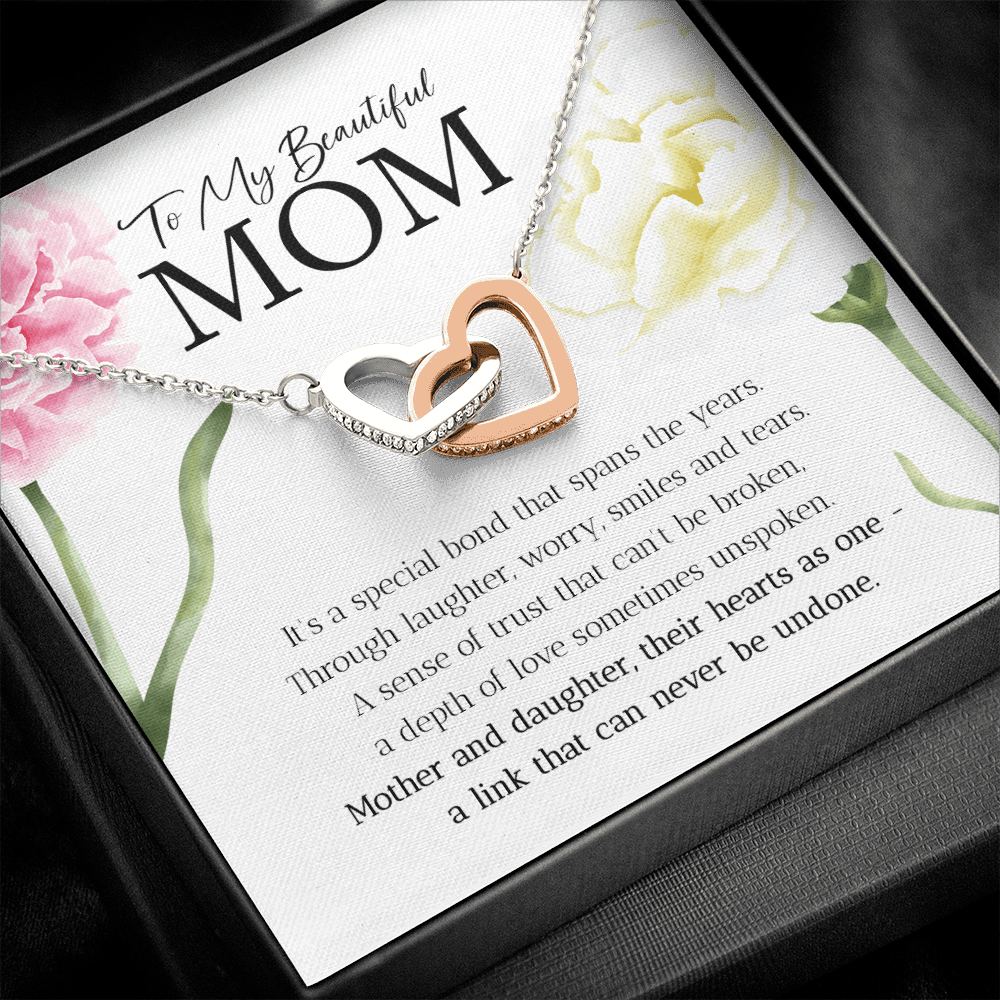 Mom (From Daughter) - Hearts As One - Eternal Hope Necklace
