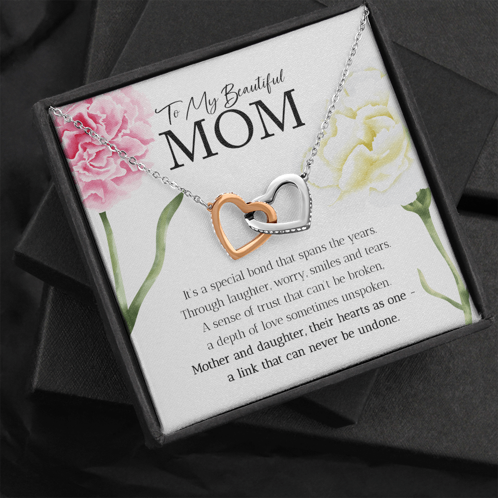 Mom (From Daughter) - Hearts As One - Eternal Hope Necklace